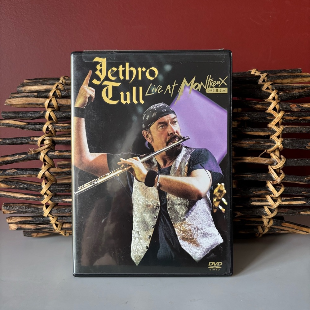 👛 (ANY 2/$20) DVD JETHRO TULL LIVE AT MONTREUX JAZZ FESTIVAL 2003